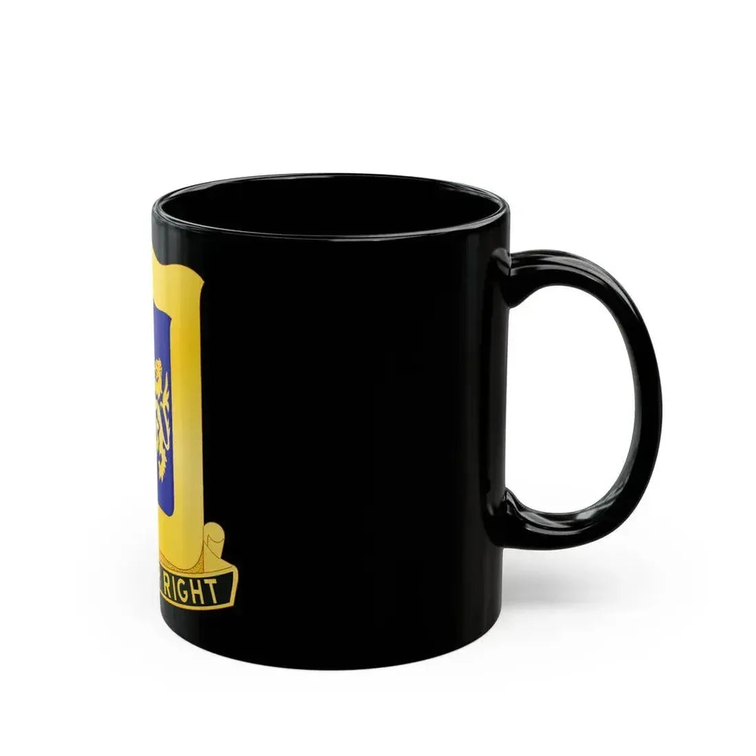 208 Armor Regiment (U.S. Army) Black Coffee Mug - Go Mug Yourself