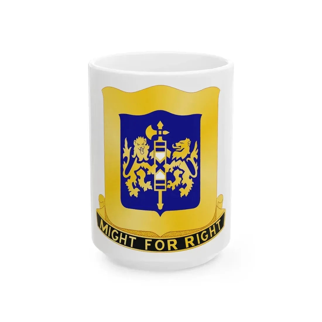 208 Armor Regiment (U.S. Army) White Coffee Mug 15oz - Go Mug Yourself