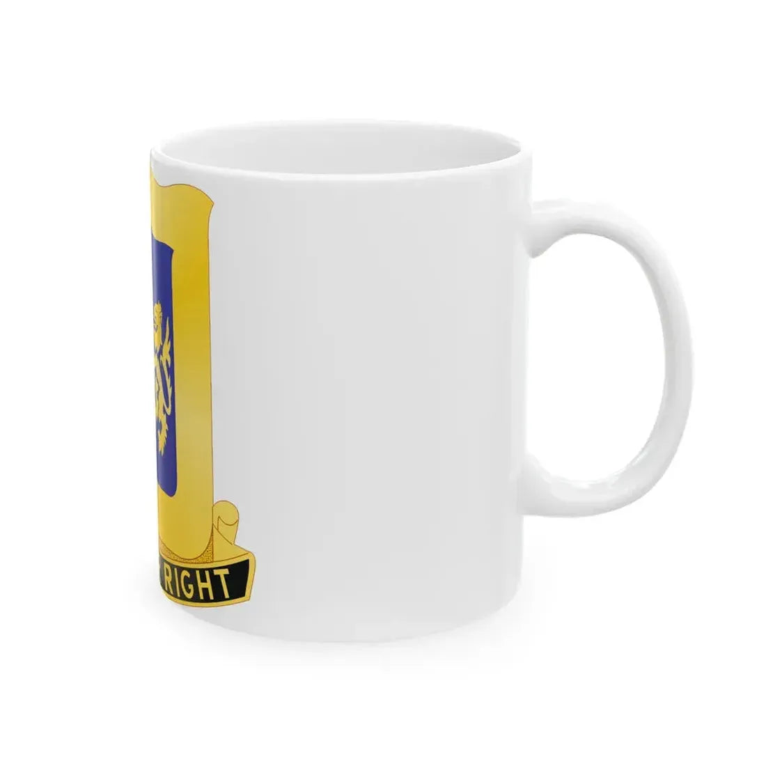 208 Armor Regiment (U.S. Army) White Coffee Mug - Go Mug Yourself