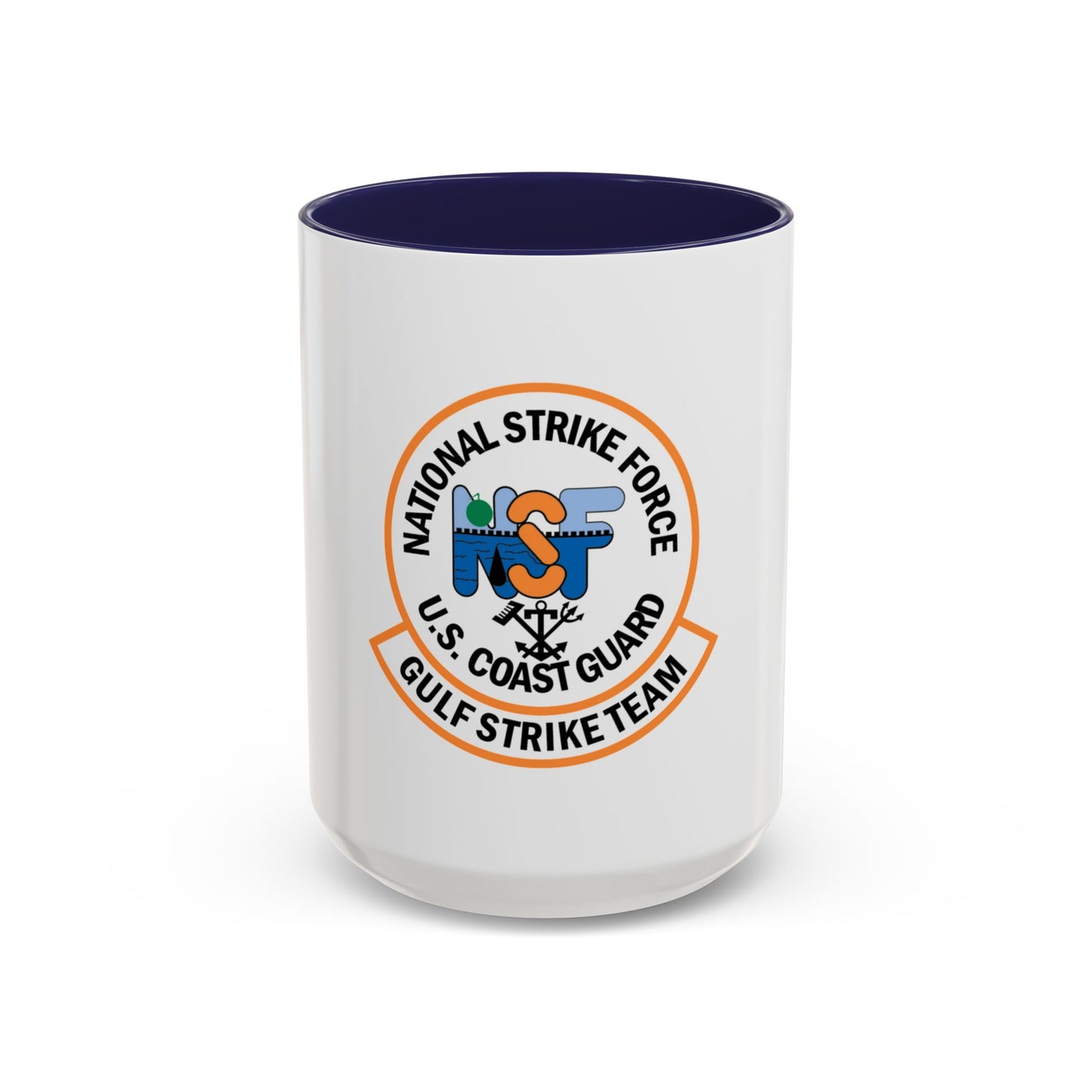 USCG Gulf Strike Team NSF (U.S. Coast Guard) Accent Coffee Mug