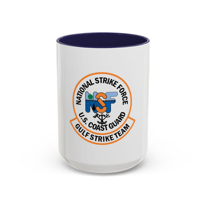 USCG Gulf Strike Team NSF (U.S. Coast Guard) Accent Coffee Mug