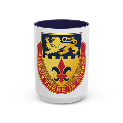 55 Personnel Services Battalion (U.S. Army) Accent Coffee Mug