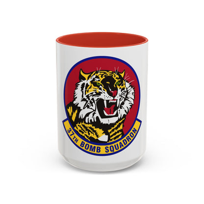 37th Bomb Squadron (U.S. Air Force) Accent Coffee Mug