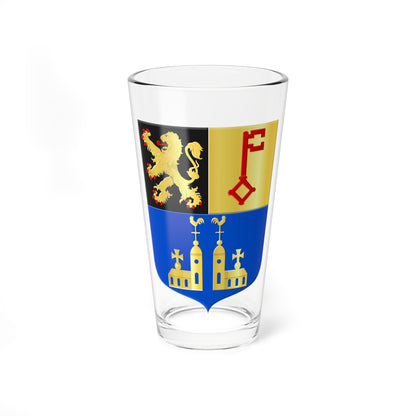 Vught wapen (Netherlands) (Coat of Arms) Pint Glass 16oz