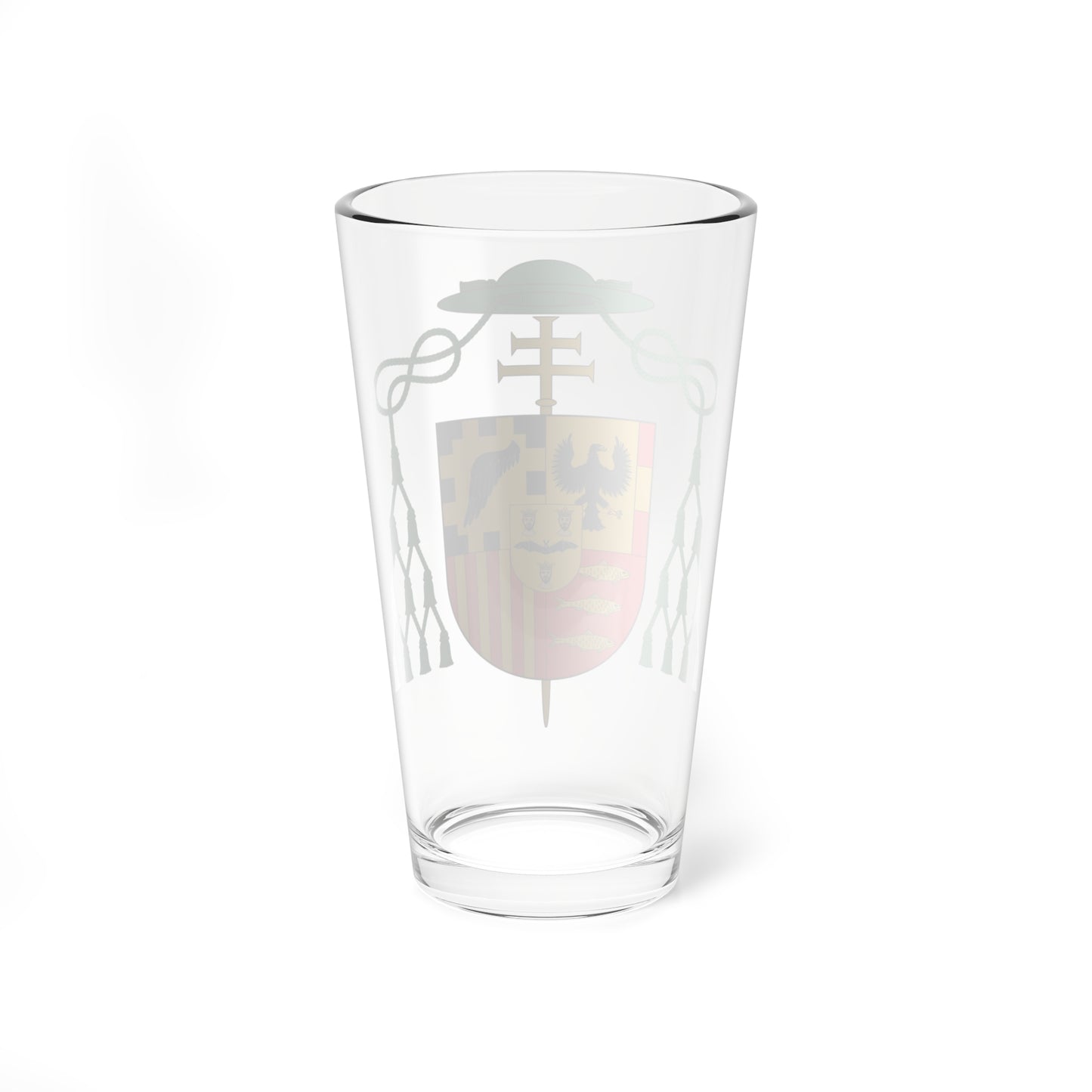 Escudo de Galcerán Albanell (Spain) (Coat of Arms) Pint Glass 16oz