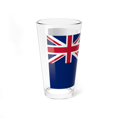 Flag of Hong Kong 1959-1997 2-3 (China) Pint Glass 16oz