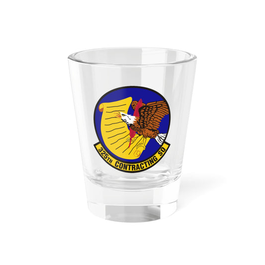 325th Contracting Squadron (U.S. Air Force) Shot Glass 1.5oz