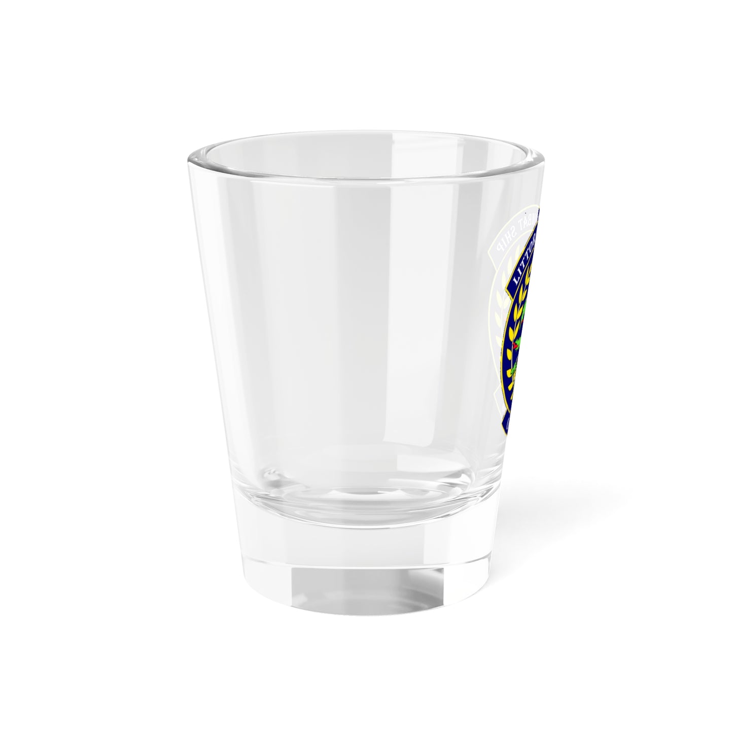 Verre à liqueur de 1,5 oz pour l'équipage du navire de combat littoral LCS Hydra (US Navy)