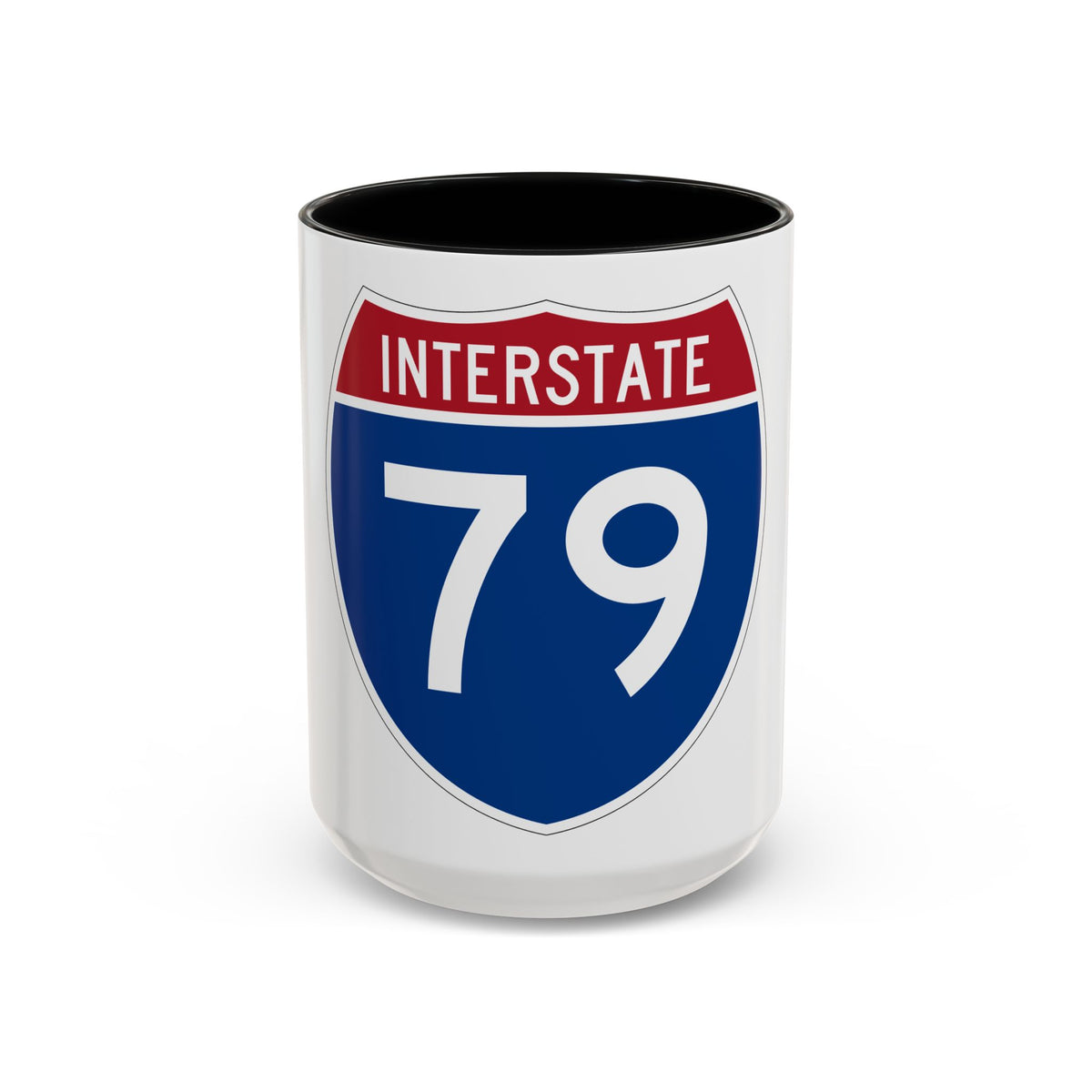 Interstate 79 (U.S. Highways) Accent Coffee Mug