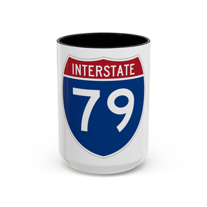 Interstate 79 (U.S. Highways) Accent Coffee Mug