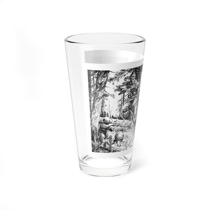 The Forgotten Heroes of Robert E. Howard, Mediascene No. 15-1975 (Magazine Illustration) Pint Glass 16oz