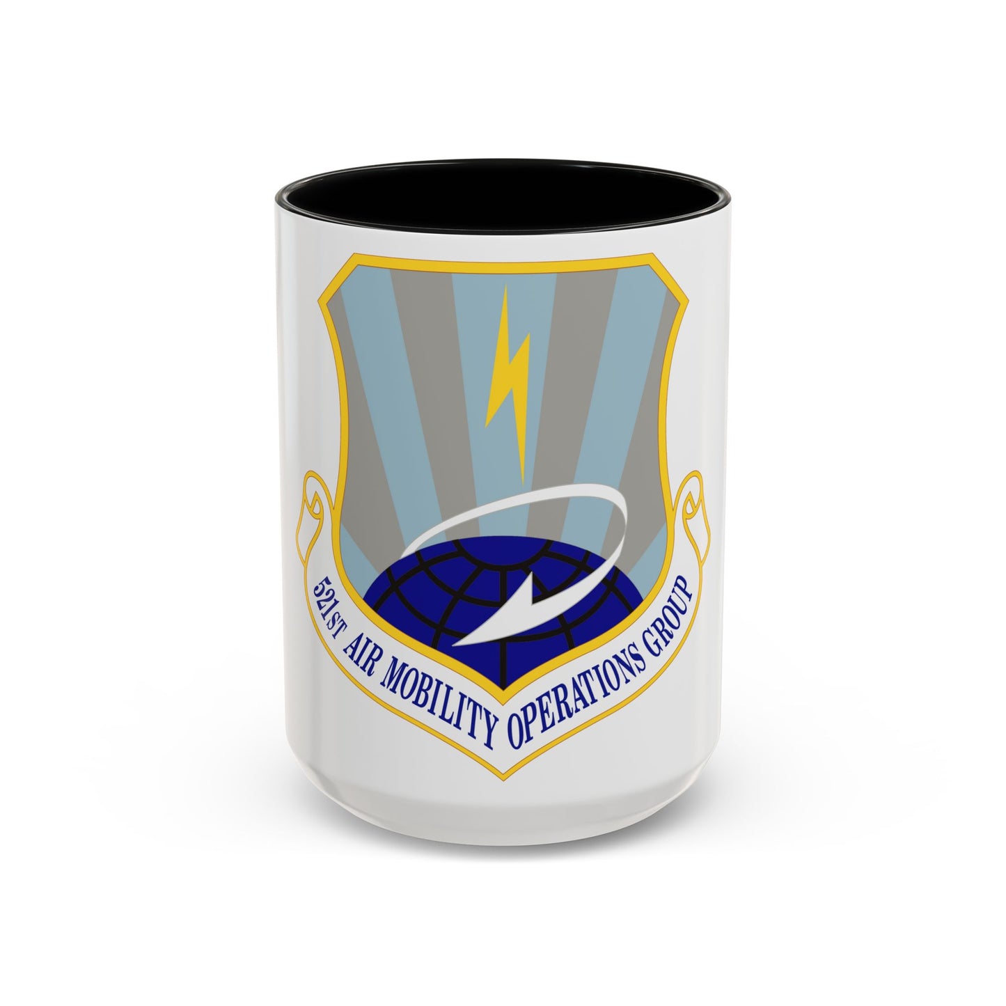 521st Air Mobility Operations Group (U.S. Air Force) Accent Coffee Mug