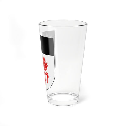 Särskilda helikoptergruppen SHG (Sweden) (Coat of Arms) Pint Glass 16oz