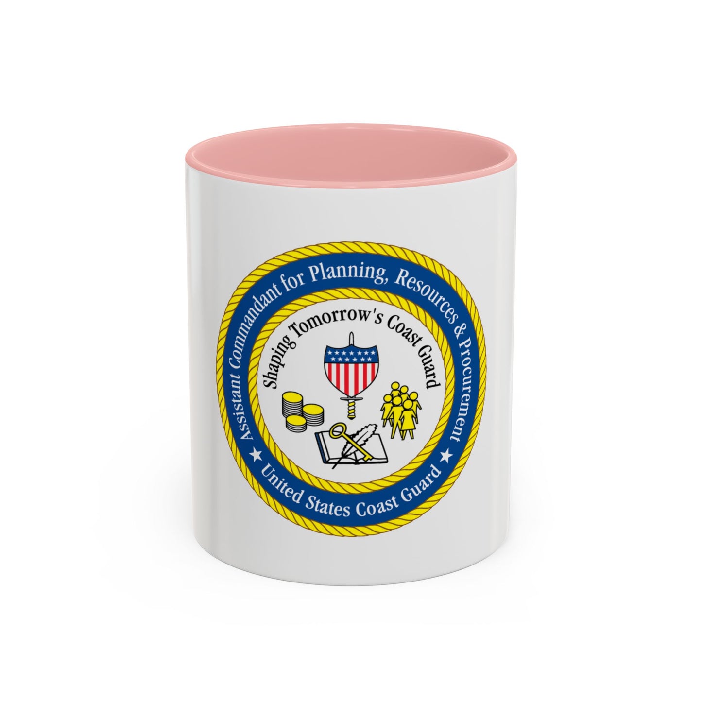 USCG Ast Comdt Plan Res & Proc (U.S. Coast Guard) Accent Coffee Mug