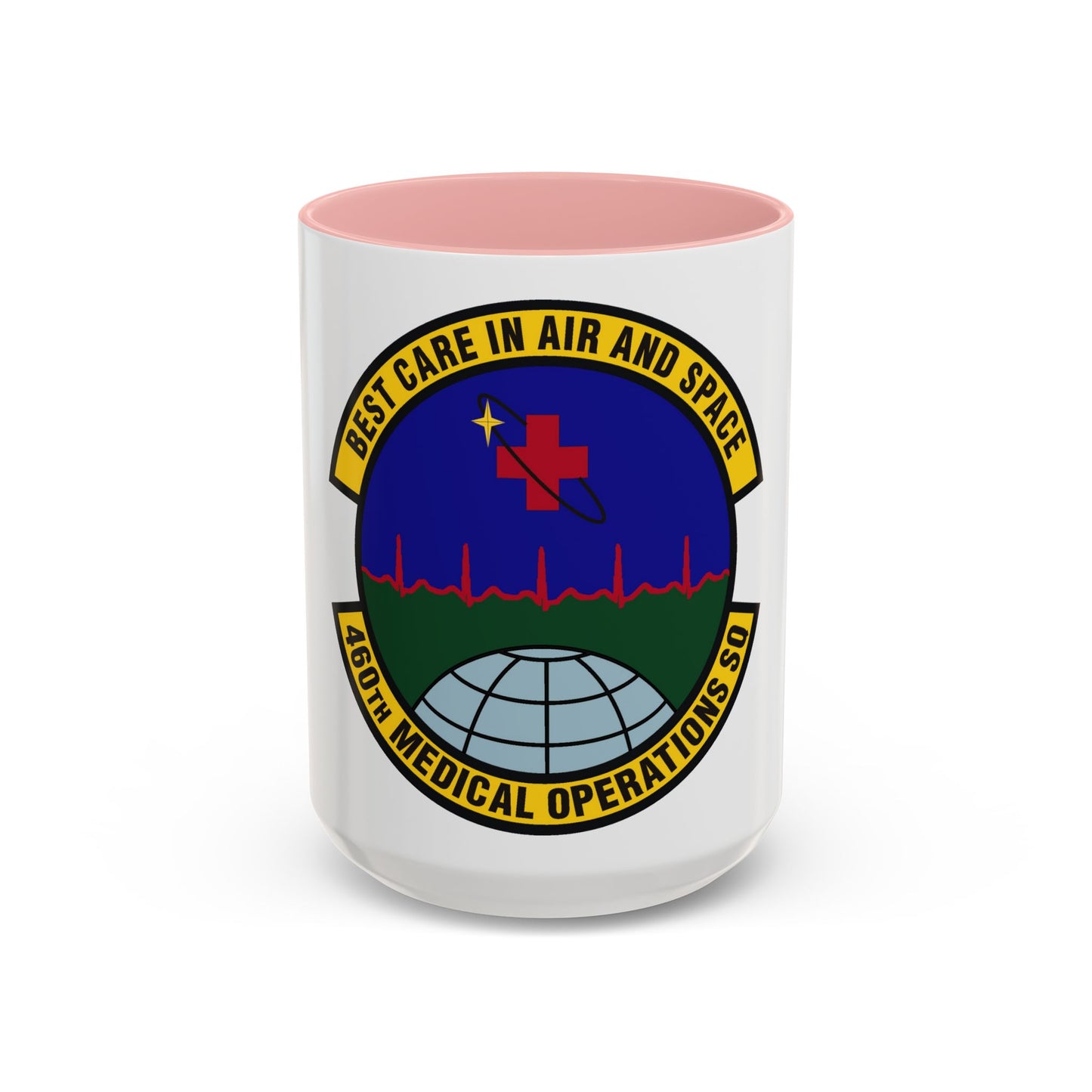 460th Medical Operations Squadron (U.S. Air Force) Accent Coffee Mug