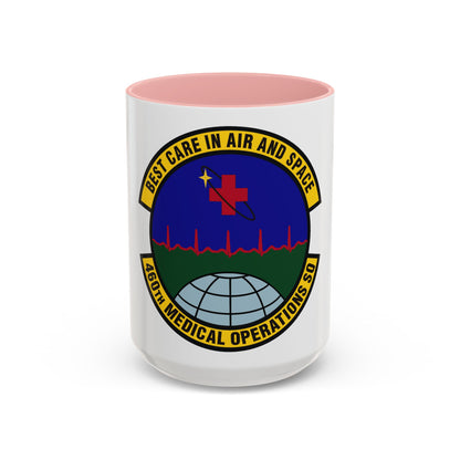 460th Medical Operations Squadron (U.S. Air Force) Accent Coffee Mug