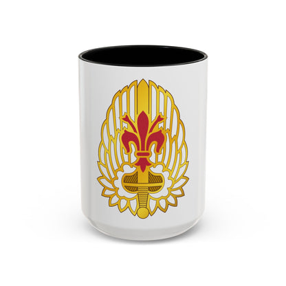 52nd Aviation Regiment (U.S. Army) Accent Coffee Mug