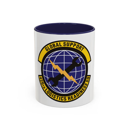 420th Logistics Readiness Squadron (U.S. Air Force) Accent Coffee Mug