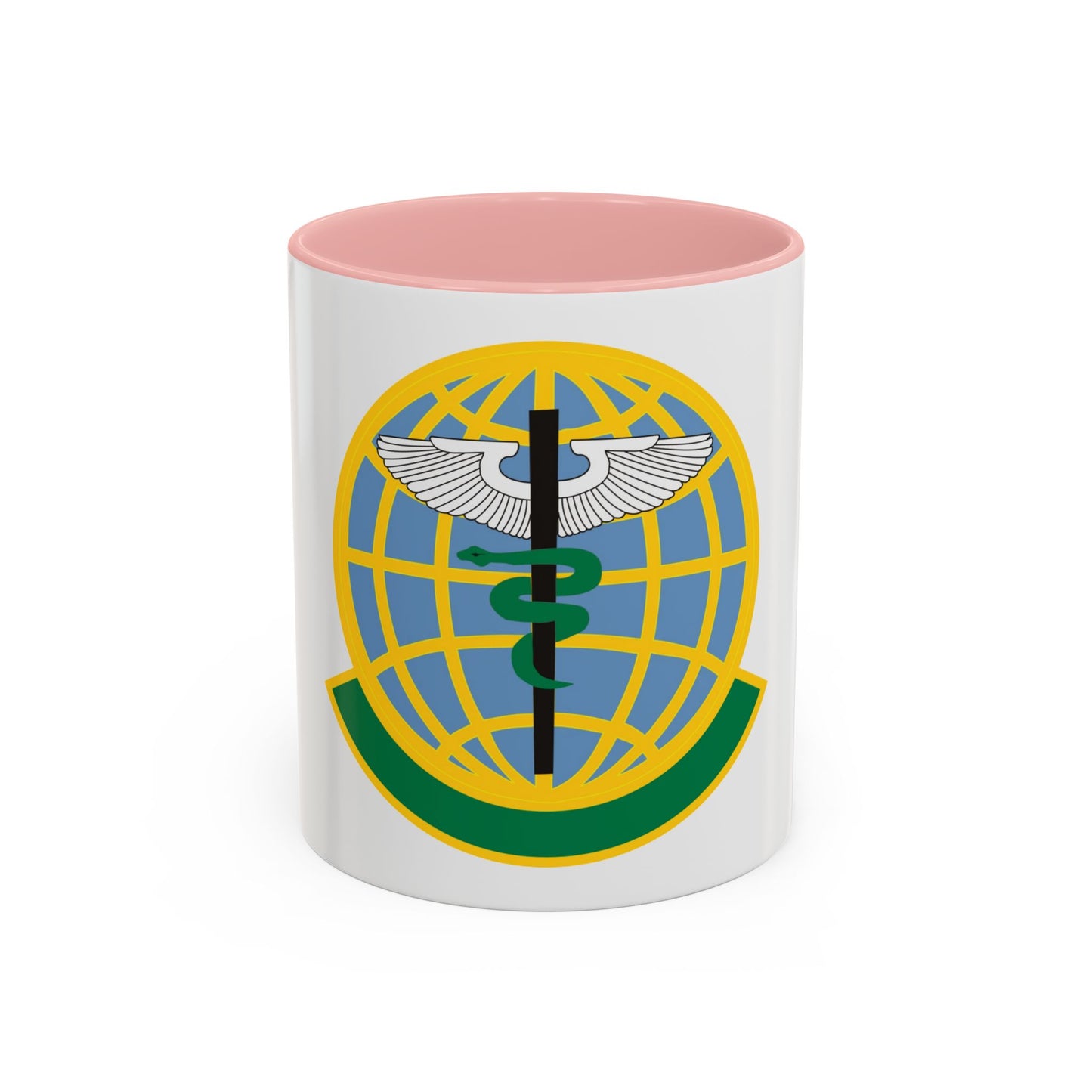 325 Medical Operations Squadron ACC (U.S. Air Force) Accent Coffee Mug