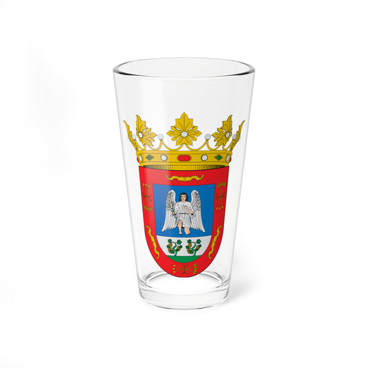 Escudo de El Borge (Spain) (Coat of Arms) Pint Glass 16oz