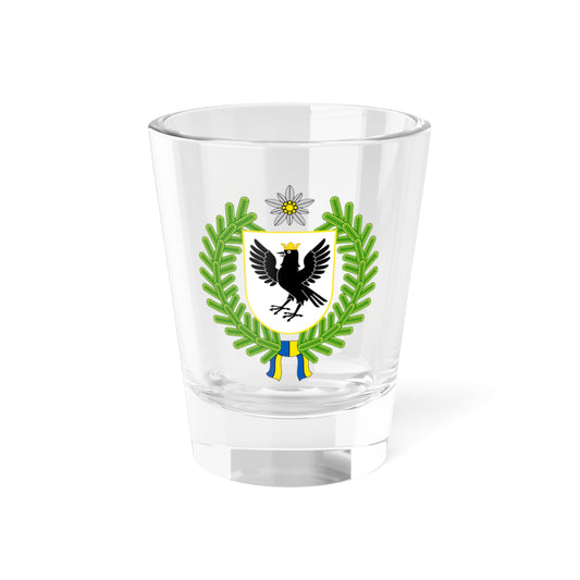 Ivano-Frankivsk Oblast-COA (Ukraine) (Coat of Arms) Shot Glass 1.5oz
