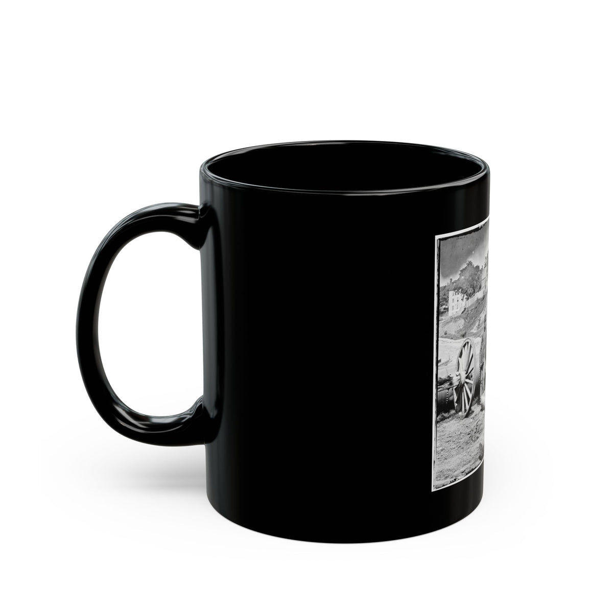 Richmond, Va. Fire Engine No. 3 (U.S. Civil War) Black Coffee Mug