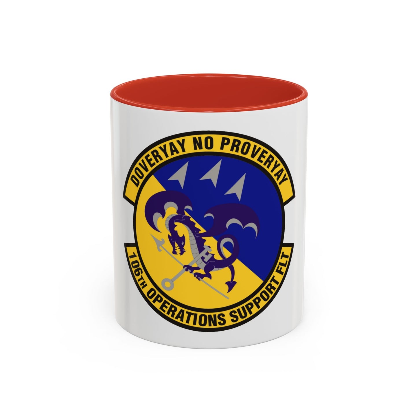 106th Operations Support Flight (U.S. Air Force) Accent Coffee Mug