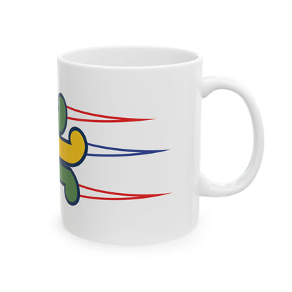 Gonfalon of William the Conqueror (France) White Coffee Mug