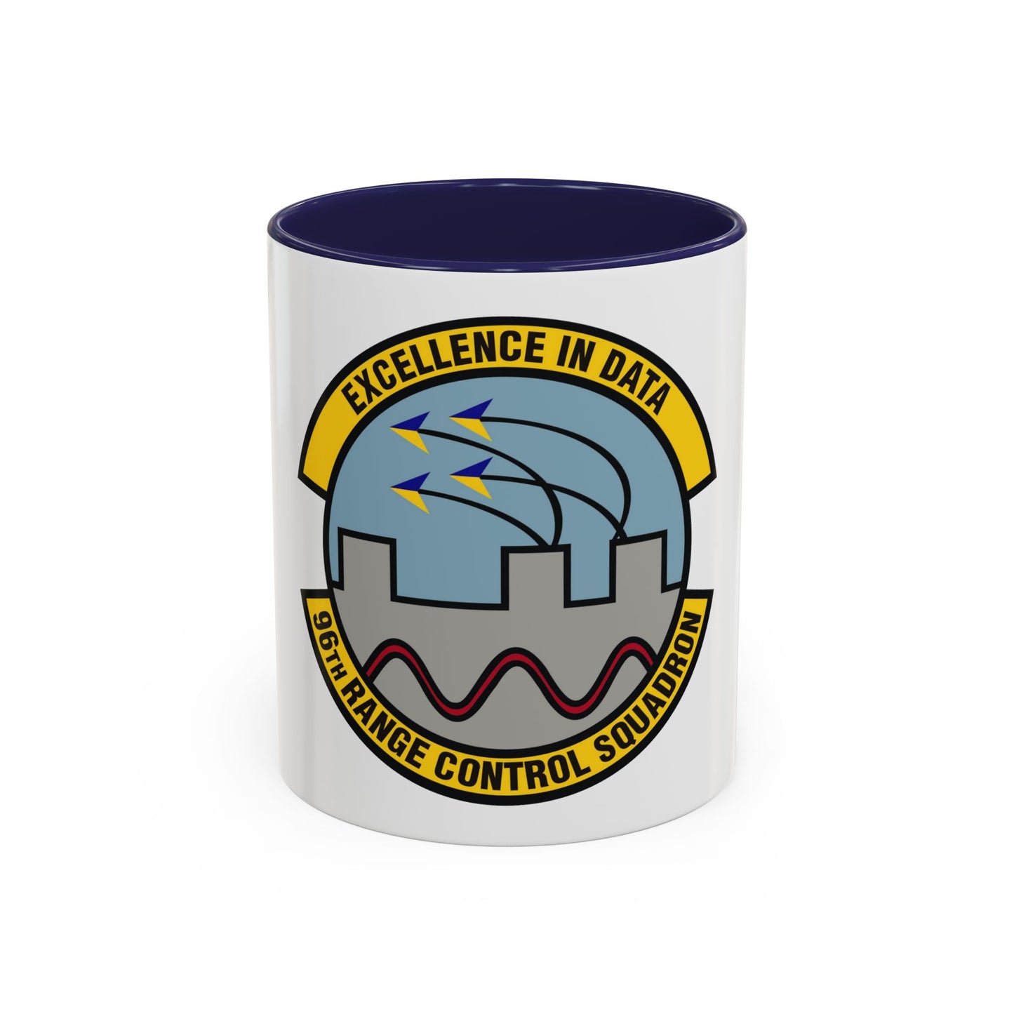 96th Range Control Squadron (U.S. Air Force) Accent Coffee Mug