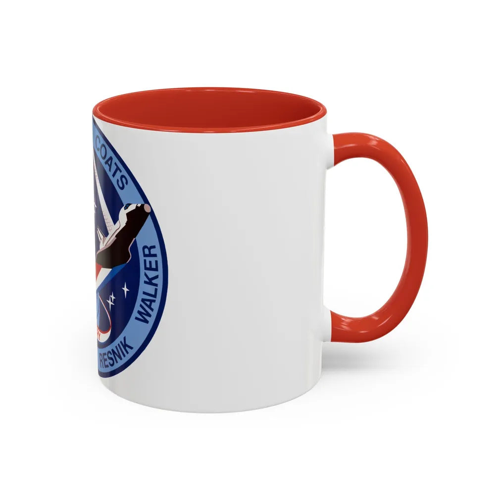 STS 41 d (NASA) Accent Coffee Mug-Go Mug Yourself