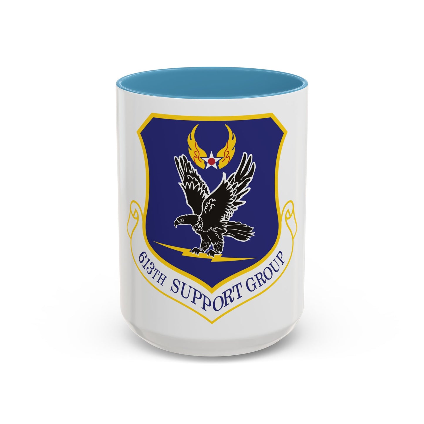 613th Support Group (U.S. Air Force) Accent Coffee Mug