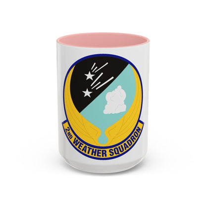 2d Weather Squadron (U.S. Air Force) Accent Coffee Mug