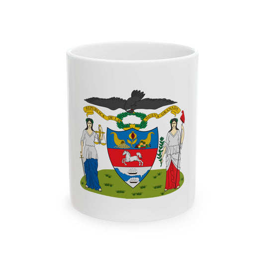 Coat of arms of New Granada (proposal) - White Coffee Mug