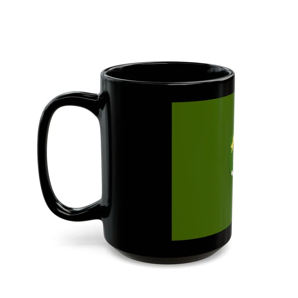 Flag of East Kalimantan Indonesia - Black Coffee Mug-Go Mug Yourself