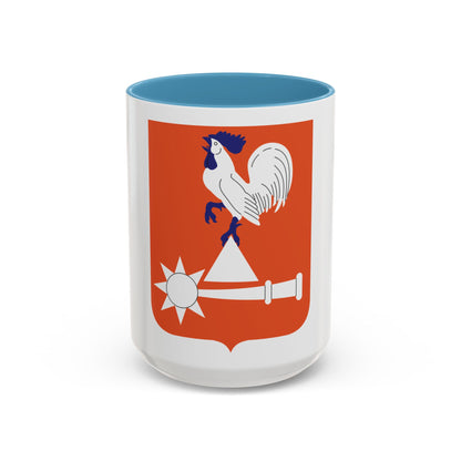 123 Signal Battalion 2 (U.S. Army) Accent Coffee Mug