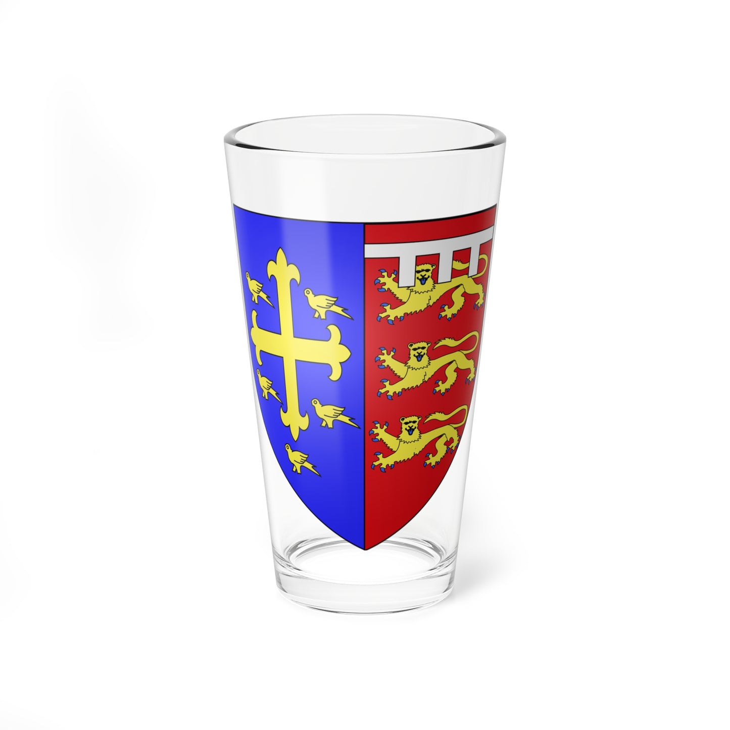 Thomas de Mowbray Ist Duke of Norfolk (England) (Coat of Arms) Pint Glass 16oz