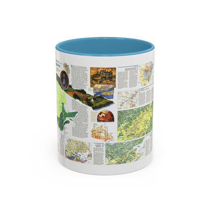 Canada - Quebec 2 (1991) (Map) Accent Coffee Mug