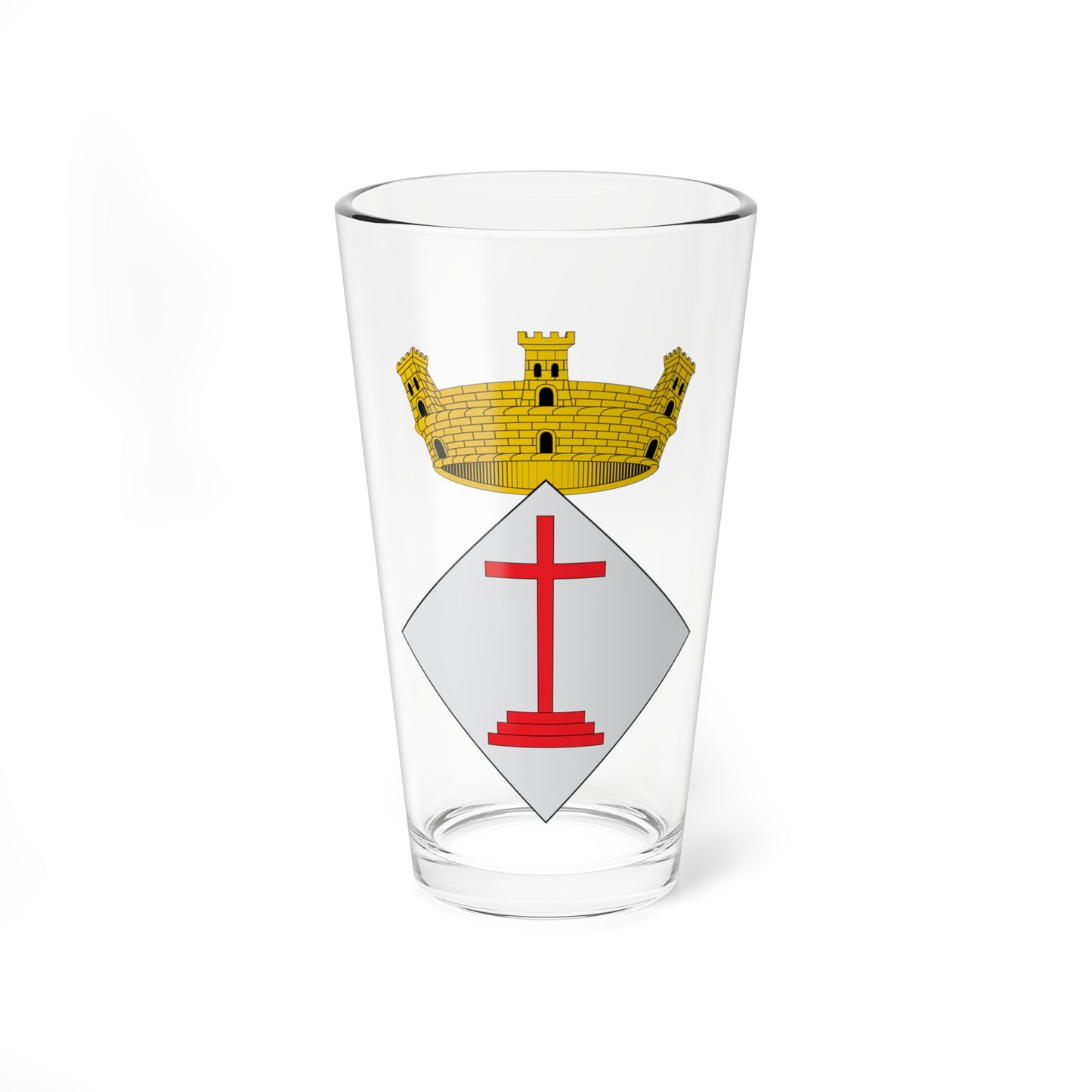 Escudo de Fulleda (Spain) (Coat of Arms) Pint Glass 16oz