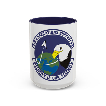 436th Operations Support Squadron (U.S. Air Force) Accent Coffee Mug