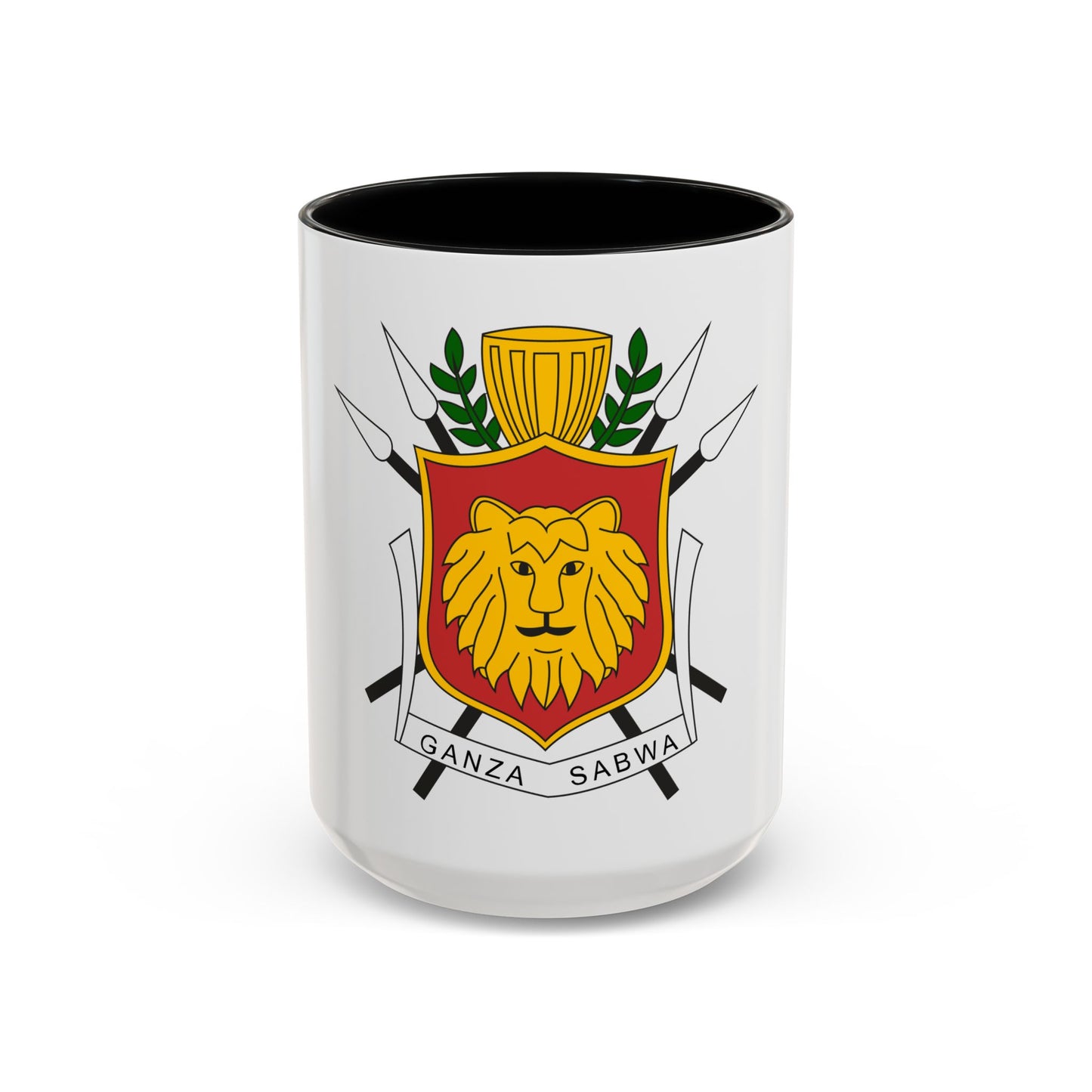 Coat of arms of the Kingdom of Burundi - Accent Coffee Mug