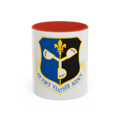 Air Force Weather Agency (U.S. Air Force) Accent Coffee Mug