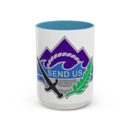 350 Civil Affairs Command 2 (U.S. Army) Accent Coffee Mug