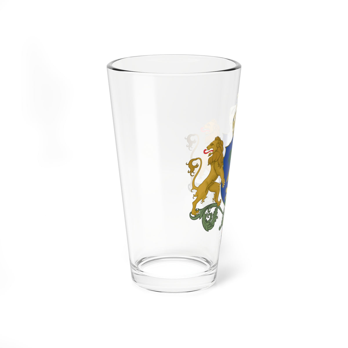 Middle Coat of Arms of Haiti 1849-1859 (Haiti) (Coat of Arms) Pint Glass 16oz