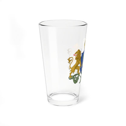 Middle Coat of Arms of Haiti 1849-1859 (Haiti) (Coat of Arms) Pint Glass 16oz