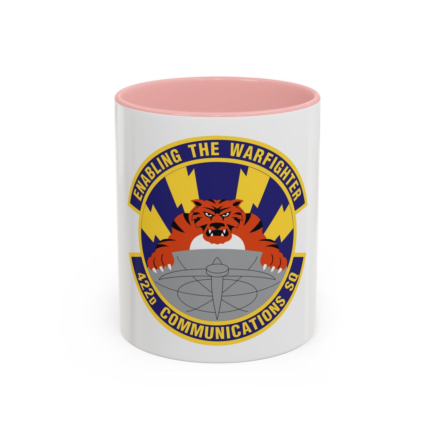 422d Communications Squadron (U.S. Air Force) Accent Coffee Mug