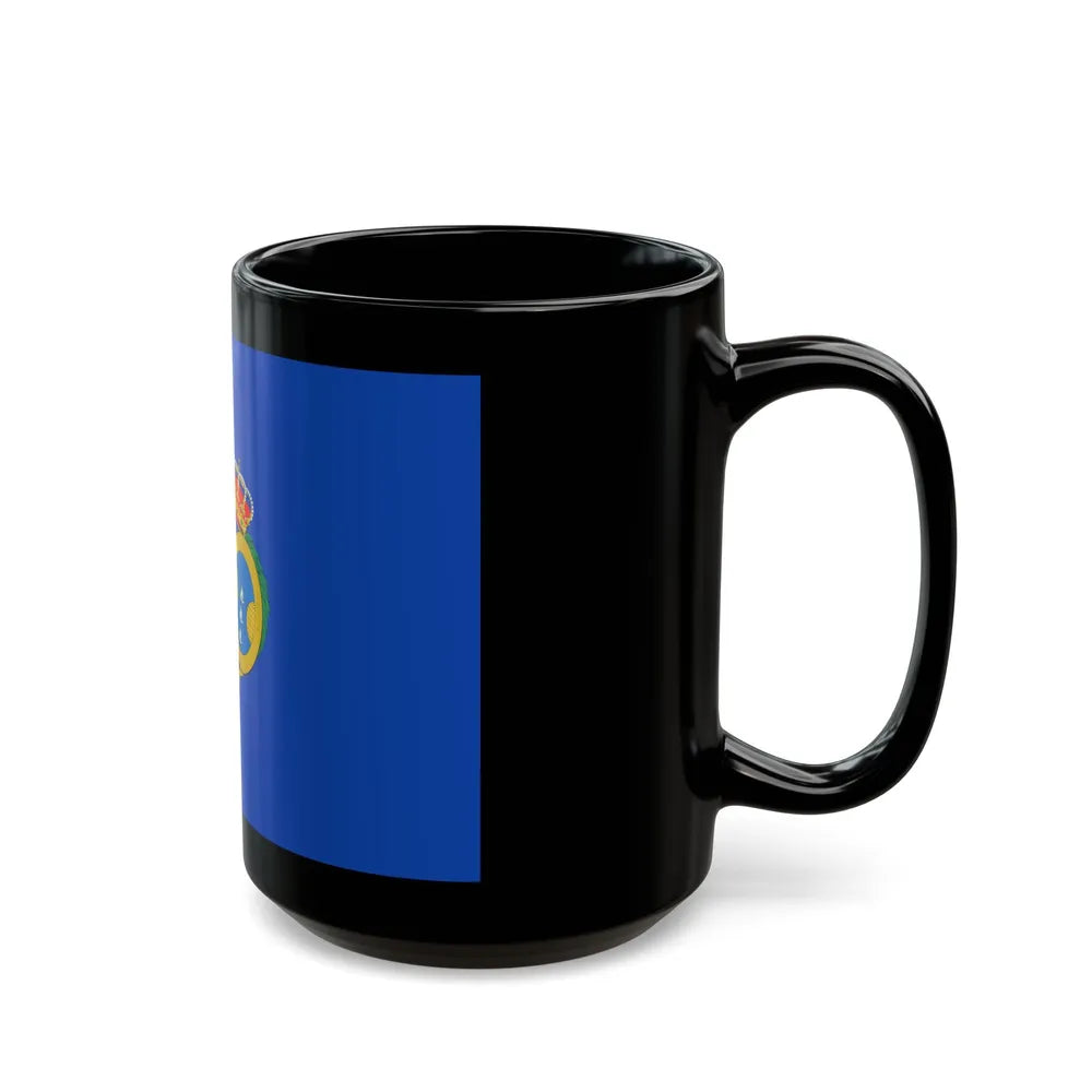 Flag of De Huelva Spain - Black Coffee Mug-Go Mug Yourself