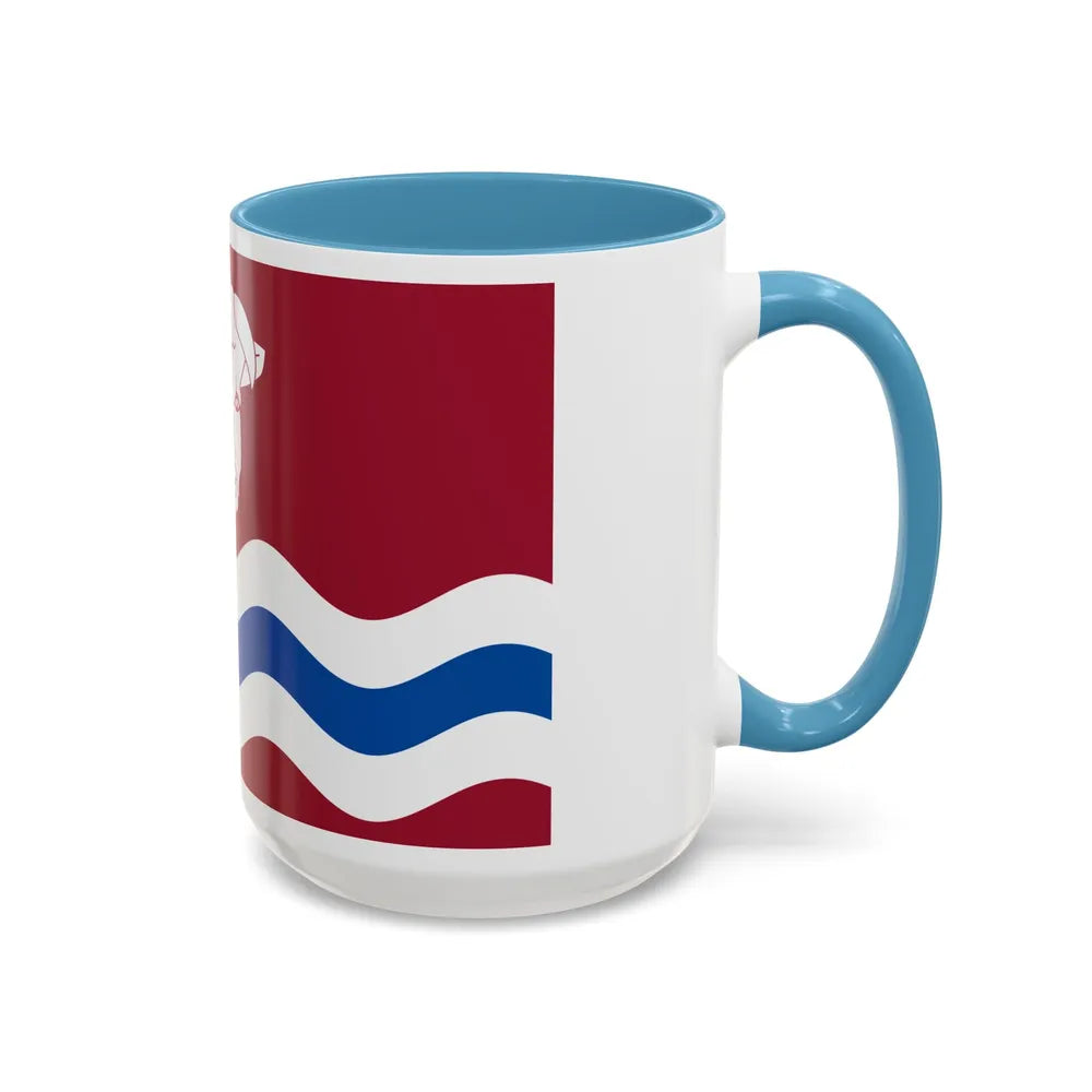 Flag of Herefordshire UK - Accent Coffee Mug-Go Mug Yourself