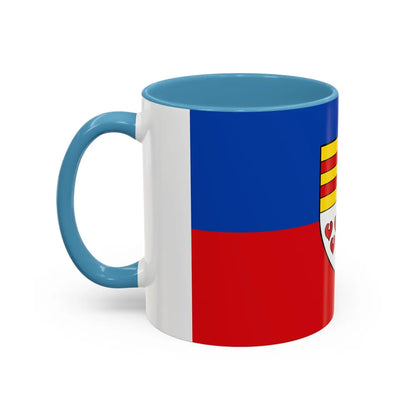 Flag of Cloppenburg Germany - Accent Coffee Mug-Go Mug Yourself