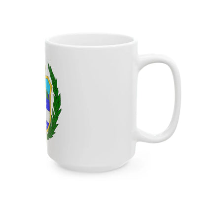 Coat of arms of guatemala (1851-1858) - White Coffee Mug-Go Mug Yourself