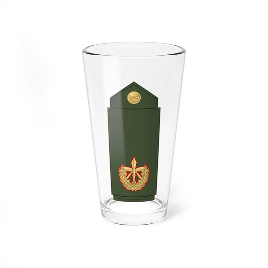 20.Nepalese Army GEN (Nepal) (Military Rank) Pint Glass 16oz 16oz - Go Mug Yourself